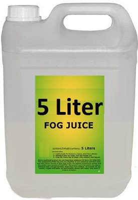 

Something4u 5 Ltr Fog Liquid Extra Thick Dj Smoke Premium Quality Fog Machine Oil - 5 ltrs. Water Based Liquid Special Effect Fluid Fog Juice Toy Bubble Maker