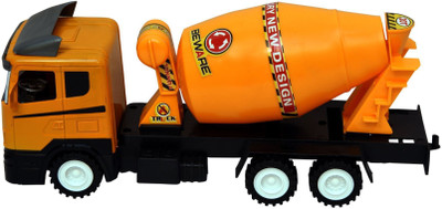 

TOYZTREND PREMIUM QUALITY CEMENT MIXER TOY FOR KIDS FRICTION POWERED(Yellow)