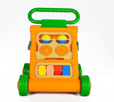 

Oximus Musical Activity Walker With Parent Rod(Orange)