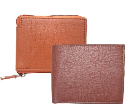 

Fillincart Men Brown Artificial Leather Wallet(5 Card Slots)