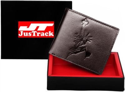 

Justrack Girls Brown Genuine Leather Wallet(1 Card Slot)