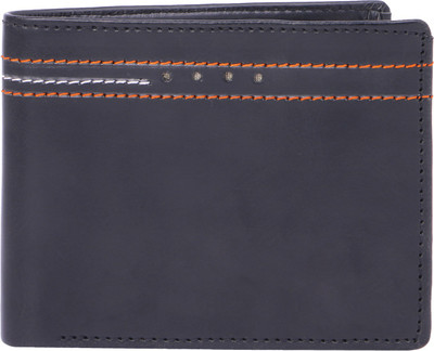 

longtree Men Black Artificial Leather Wallet(6 Card Slots)