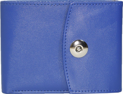

Accezory Men Blue Artificial Leather Wallet(8 Card Slots)