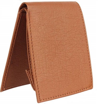 

SHAR Men Formal Tan Artificial Leather Wallet(9 Card Slots)