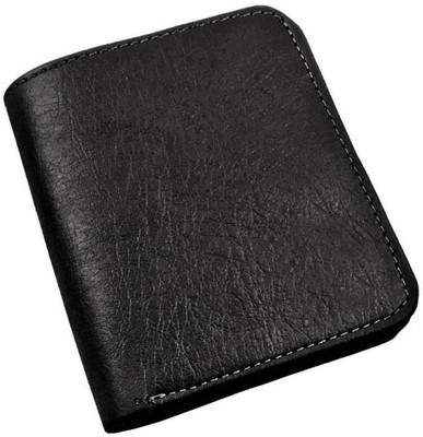 

URBAN TEE Men Tan Artificial Leather Wallet(9 Card Slots), Black