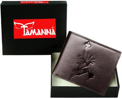 

Tamanna Men Brown Genuine Leather Wallet(1 Card Slot)
