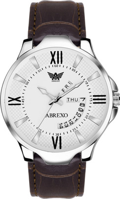 

Abrexo Abx01015-WH WHITE DAIL Day and Date Funcationing Watch - For Men