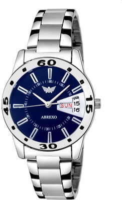 

Abrexo Abx1157-Blue-Ladies Day & Date Series Watch - For Women