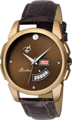 

Britex BT7052 Day and Date Functioning Gems Series Indian Made Analog Watch - For Men