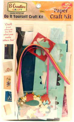 

Creative Jack Children Holiday Hobby "B Creative Paper Craft" Design Kit for Kids