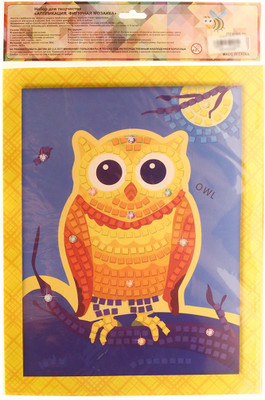 

Creative Jack Children Holiday Hobby Creativity Owl Design Kit for Kids