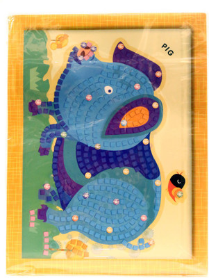 

Creative Jack Children Holiday Hobby Creativity Pig Design Kit for Kids