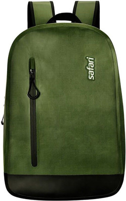

Safari WEATHERPROOF 18 HY GRN 24.48 L Small Laptop Backpack(Green, Black)
