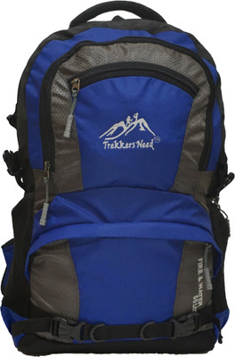 

Trekkers Need Fire And Water blue Backpack 50 Ltr 50.0 L Backpack(Multicolor)