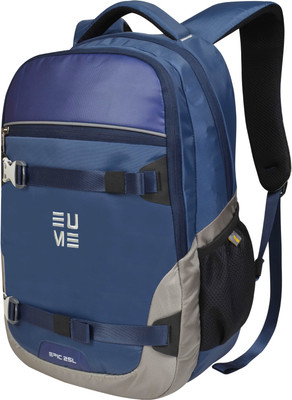 

EUME Epic 25 LTR Nylon Laptop Backpack for 35 cm Laptop and Water Resistance Backpack in Navy Blue 25.0 L Backpack(Blue)