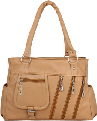 

onland hand held bag (TAN) Shoulder Bag(Brown, 10 L)