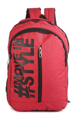 

Jacy London Move In Style Khadi Backpack Waterproof Backpack(Red, 40 L)