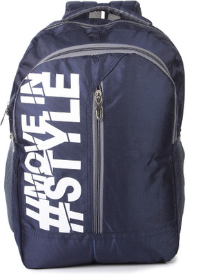 

Jacy London Move In Style Plain Backpack Waterproof Backpack(Blue, 40 L)
