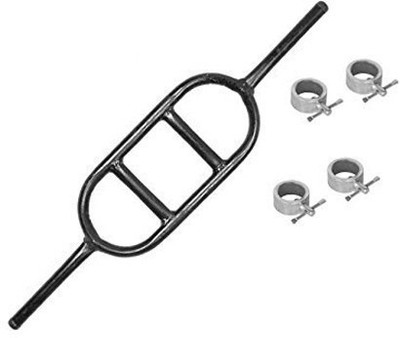 

StepInnStore "EGG ROD" FOR BICEPS AND TRICEPS FOR HOME & GYM EXERCISE +"4*" Locks, Weight Lifting Bar(Grey)