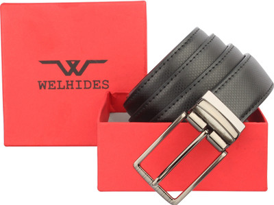 

WELHIDES Men Casual Brown Genuine Leather Belt