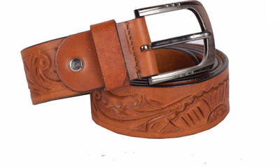 

SUMANNYA Men Formal Brown Genuine Leather Belt