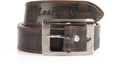 

LeeRooy Men Formal Brown Genuine Leather Belt