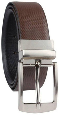 

Keviv Men Black, Brown Genuine Leather Reversible Belt