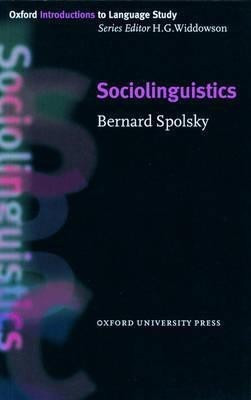 Sociolinguistics(English, Paperback, Spolsky Bernard)