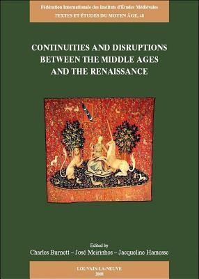 Continuities and Disruptions Between the Middle Ages and the Renaissance(English, Paperback, unknown)
