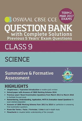 Science Class 9 Term 2 Formative & Summative Assessment Question Bank October-March 2017(English, Paperback, unknown)