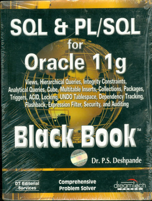 SQL & Pl/SQL for Oracle 11g Black Book(English, Paperback, Deshpande P. S.)