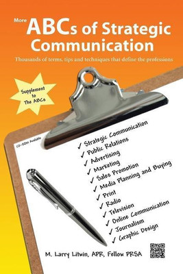 More ABCs of Strategic Communication(English, Paperback, Litwin Apr Fellow Prsa M Larry)