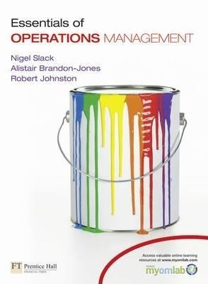 Essentials of Operations Management(English, Paperback, Slack Nigel)