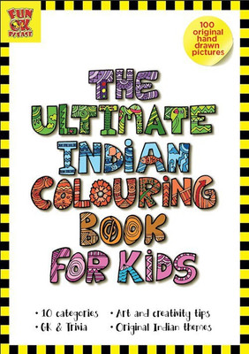 The Ultimate Indian Colouring book for Kids  - Add Colour - Discover India 100 Hand-Drawn Original Artworks. Activity Book for Children.(English, Paperback, unknown)