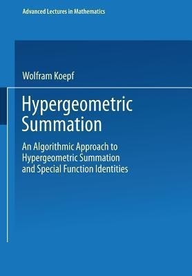 Hypergeometric Summation(English, Paperback, Koepf W.)