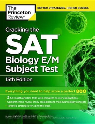 Cracking The Sat Biology E/M Subject Test, 15th Edition(English, Paperback, Review Princeton)