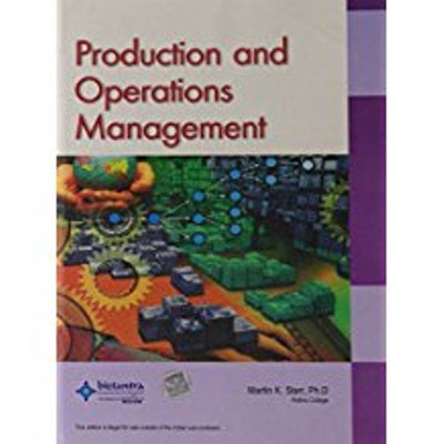 Production and Operations Management(English, Paperback, Starr Martlin K.)