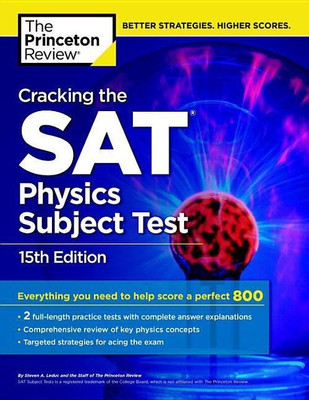 Cracking The Sat Physics Subject Test, 15th Edition(English, Paperback, Review Princeton)