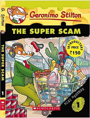 Geronimo Stilton The Super Scam(English, Paperback, Stilton Geronimo)