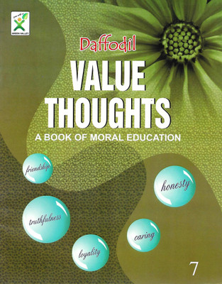 GREEN VALLEY PUBLICATION DAFFODIL VALUE THOUGHTS (A BOOK OF MORAL EDUCATION) CLASS 7(English, Paperback, SHEEBA PAUL)