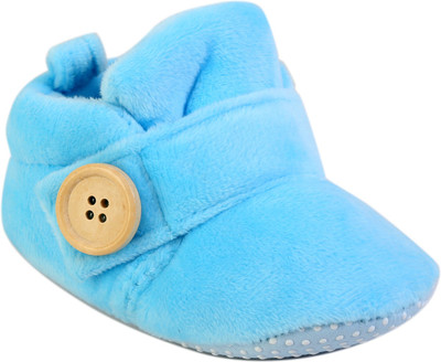 

Chiu Soft Sole shoes Booties(Toe to Heel Length - 10 cm Blue)