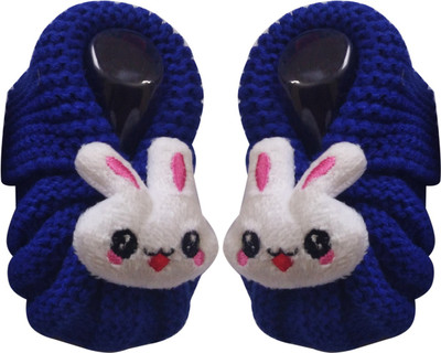 

Fllik Booties(Toe to Heel Length - 14 cm Royal Blue White)