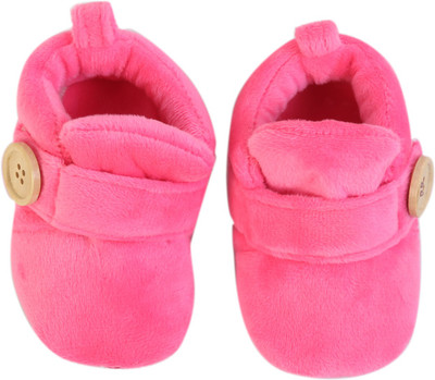 

Chiu Soft Sole shoes Booties(Toe to Heel Length - 12 cm Pink)