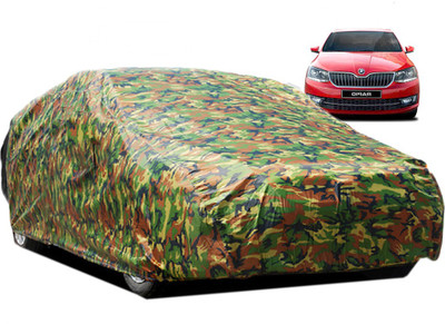 GoldRich Car Cover For Skoda Rapid (Without Mirror Pockets)(Multicolor)