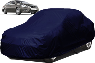 A+ RAIN PROOF Car Cover For Nissan Sunny (Without Mirror Pockets)(Blue)