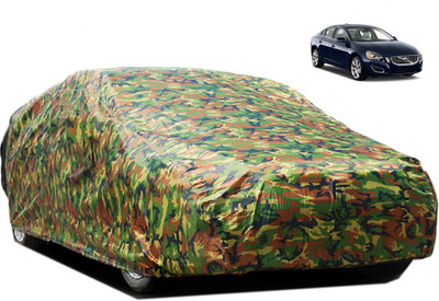 Dzirejunction Car Cover For Volvo S60 (Without Mirror Pockets)(Multicolor)