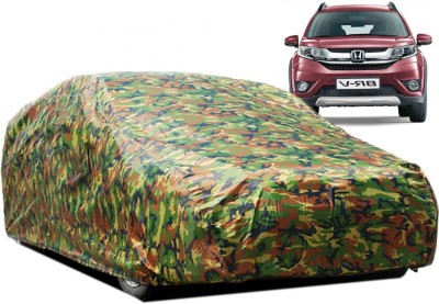 GoldRich Car Cover For Honda BRV (Without Mirror Pockets)(Multicolor)