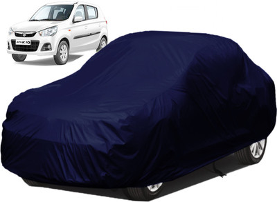 QualityBeast Car Cover For Maruti Suzuki Alto K10 (Without Mirror Pockets)(Blue)