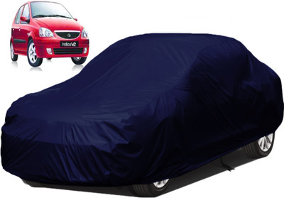 A+ RAIN PROOF Car Cover For Tata Indica V2 (Without Mirror Pockets)(Blue)