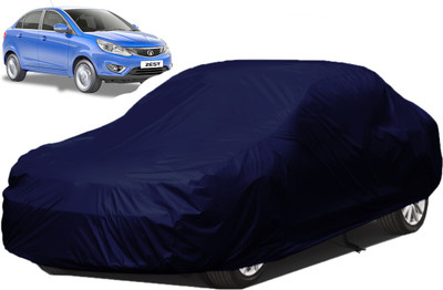 A+ RAIN PROOF Car Cover For Tata Zest (Without Mirror Pockets)(Blue)